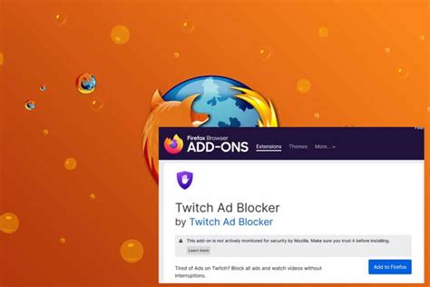 twitch adblocker firefox|Ad Blocker for Firefox